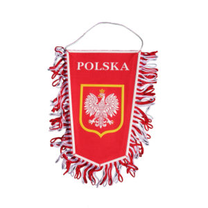 Proporczyk frędzle Polska-0