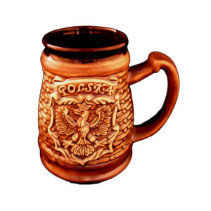 Kufel gliniany 0,5 Polska-0