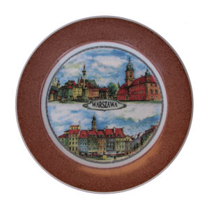 Talerz ceramiczny duży Warszawa-0