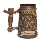 Kufel gliniany 0,5 Kraków-0