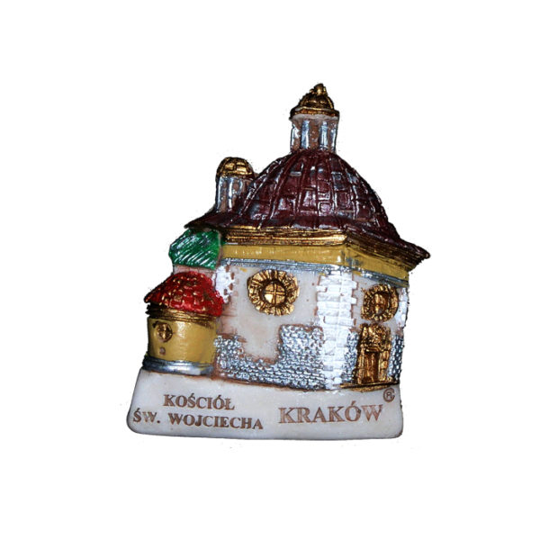 Magnes z żywicy kościół św. Wojciecha kolor-0