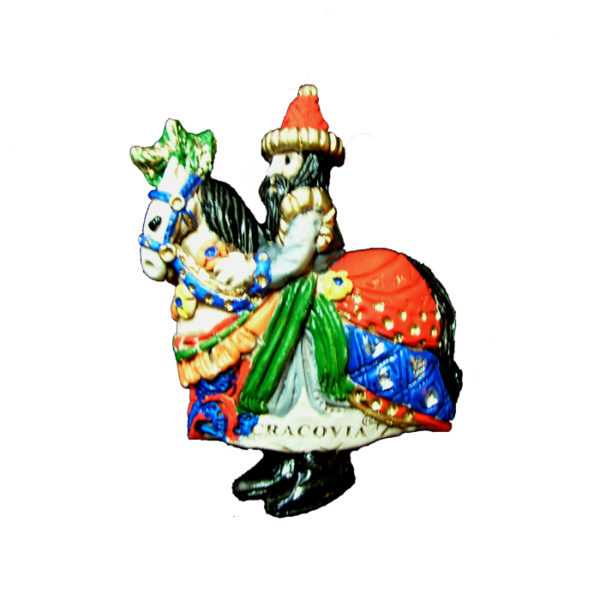 Magnes z żywicy Lajkonik kolor-0