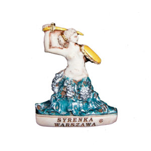 Magnes z żywicy Syrenka kolor-0