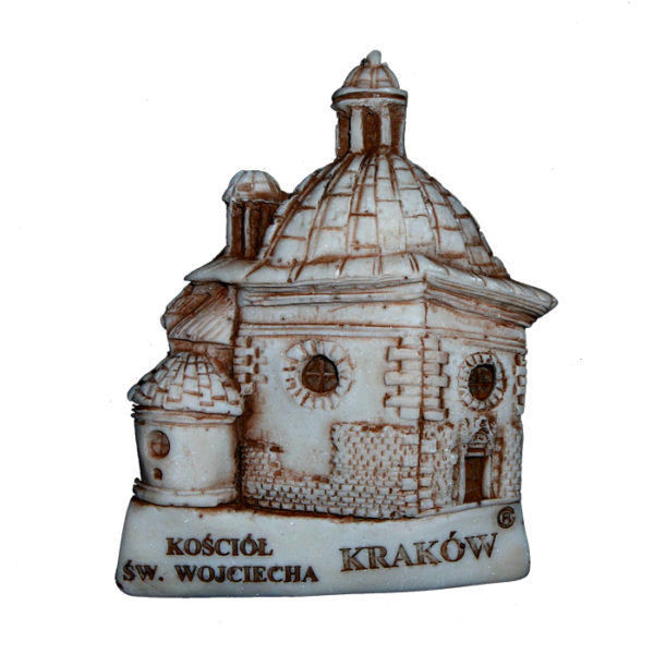 Magnes z żywicy kościół św. Wojciecha sepia-0