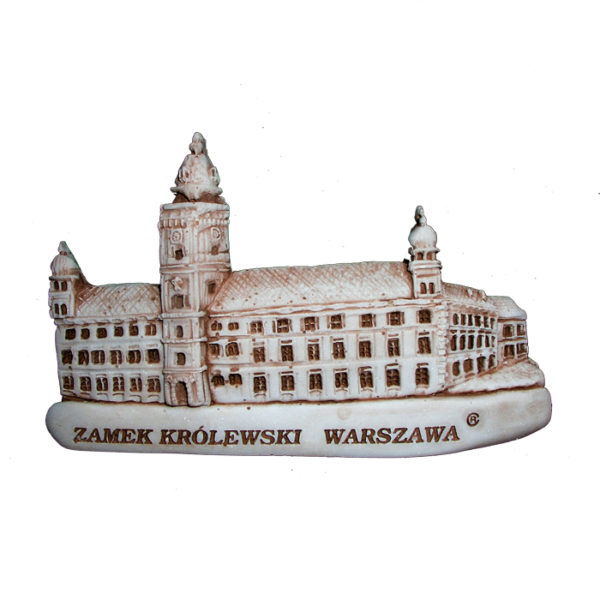 Magnes z żywicy Zamek Królewski sepia-0