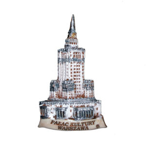 Magnes z żywicy Pałac Kultury kolor-0