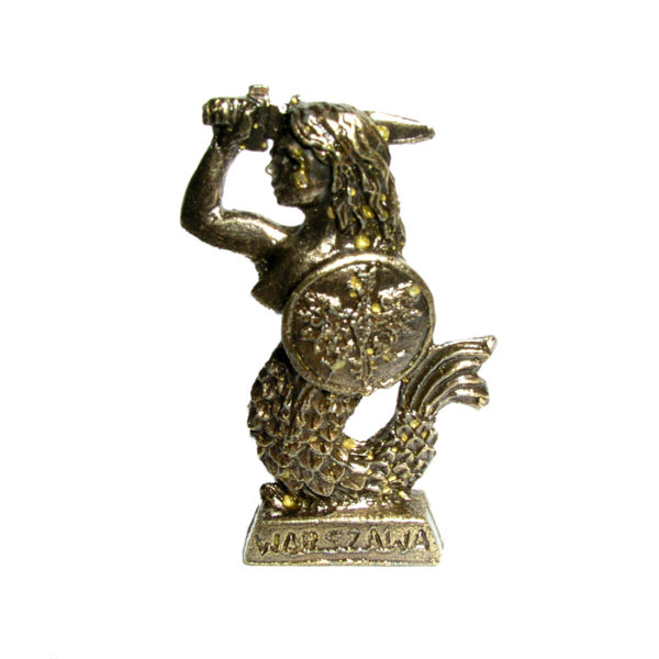 Figurka metal syrenka-0