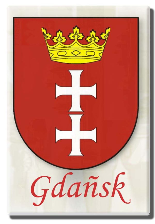 Fotomagnes twardy Gdańsk 5 - HERB-0