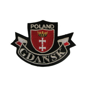 Naszywka wycięta herb Gdańska-0