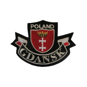Naszywka wycięta herb Gdańska-0