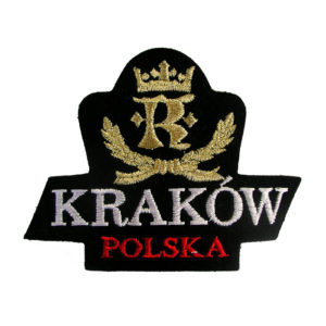 Naszywka haftowana z Krakowa-0