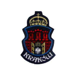 Naszywka wycięta herb Krakowa-0
