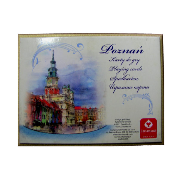 Karty akwarela Poznań komplet-0