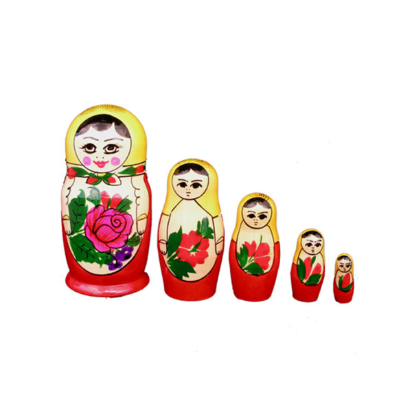 Matrioszka mała pięcioelementowa-0
