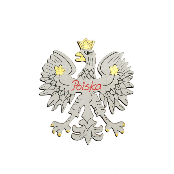 Magnes drewno orzeł-0