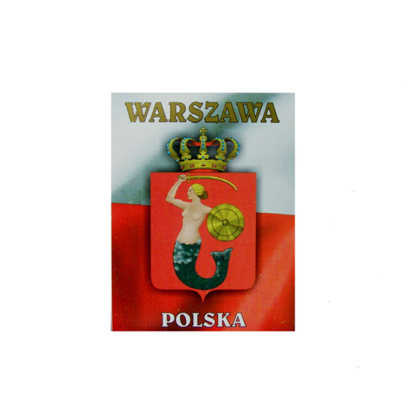Naklejka Warszawa-0