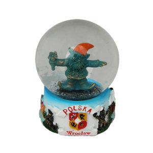 Śnieżna kula duża - Krasnal Wrocławski -0