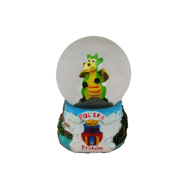 Śnieżna kula mała - Smok Wawelski -0