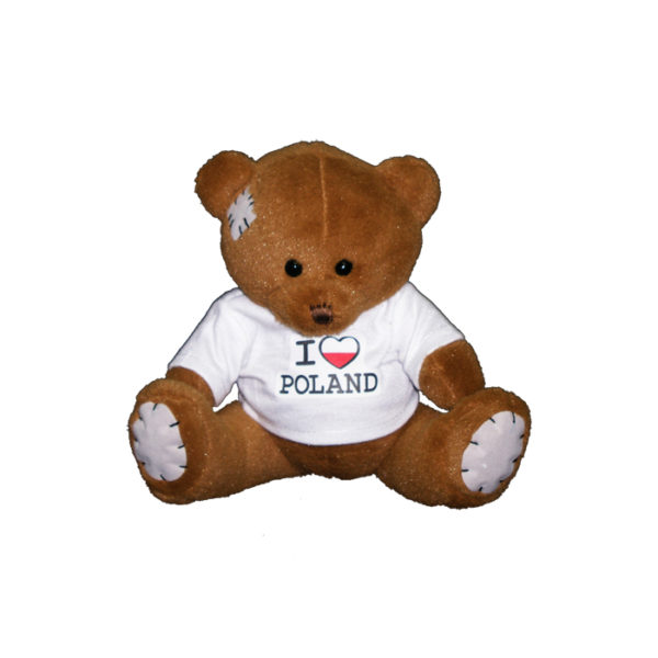 Miś z łatką Polska-0