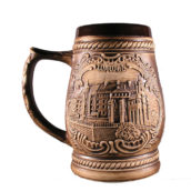 Kufel gliniany 0,8 Kraków Smok Wawelski-4227