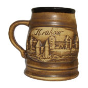 Kufel gliniany 0,8 Kraków Wawel-0