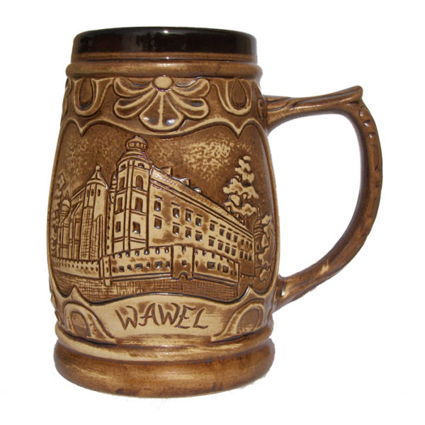 Kufel gliniany 0,8 Kraków Wawel 2-0