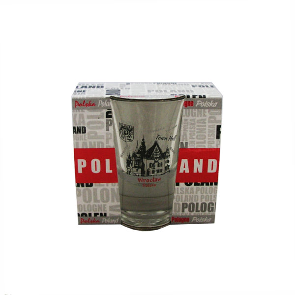 Kieliszek wrocławski ratusz w opakowaniu-0