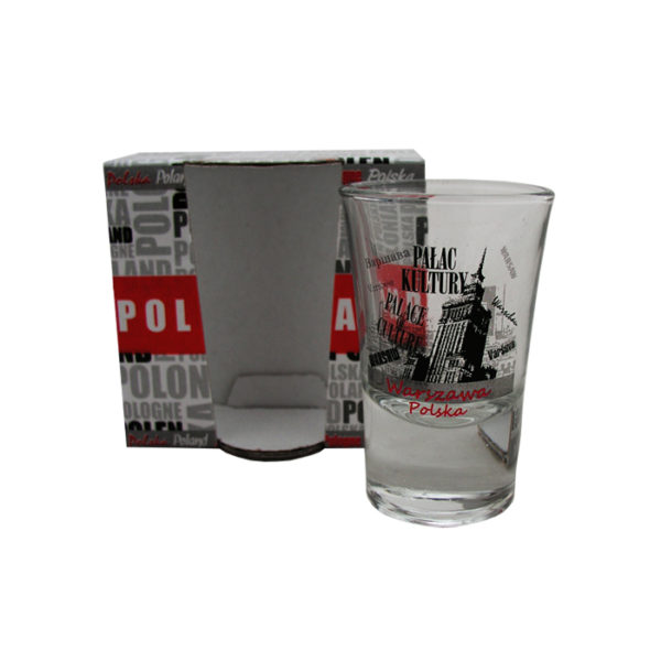 Kieliszek Pałac Kultury w opakowaniu-0