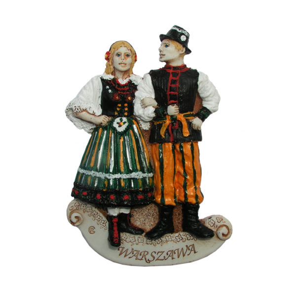 Magnes z żywicy para łowicka kolor-0