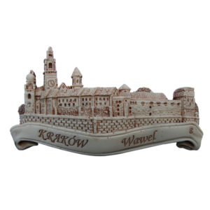 Magnes z żywicy Wawel 2 sepia-0