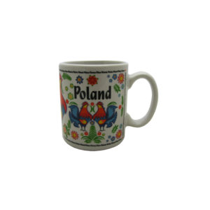 Kubek mini folk koguty-0