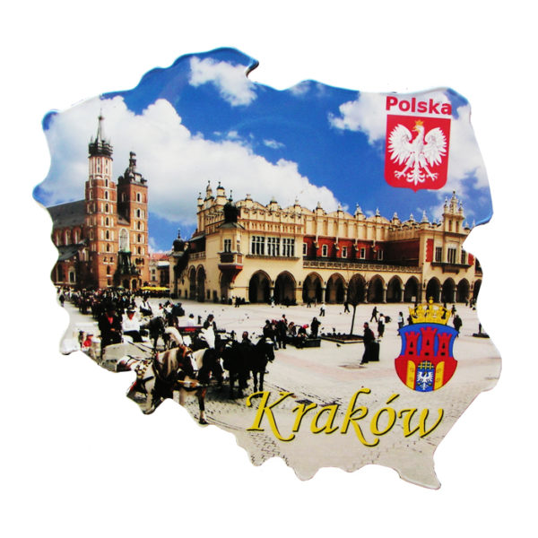 Fotomagnes kontur krakowski Rynek-0