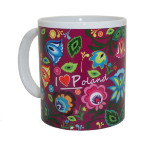 Kubek folk fioletowy-0