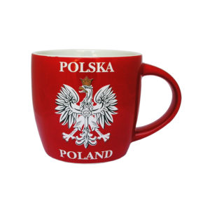 Kubek beczka czerwony-0