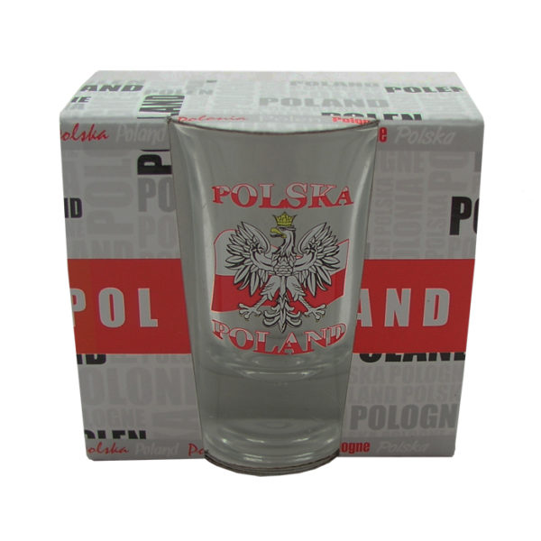 Kieliszek flaga Polski-0
