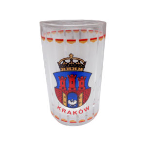 Kieliszek paski Kraków Herb-0