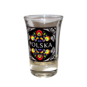 Kieliszek folk czarny-5647