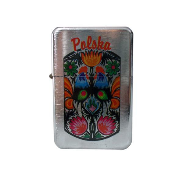 Zapalniczka metalowa folk-0