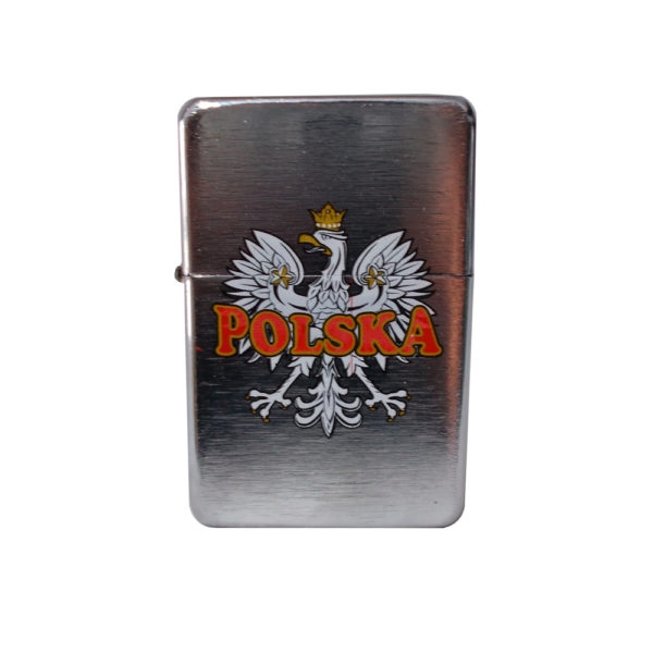 Zapalniczka metalowa orzeł Polska-0