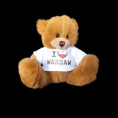Pluszowy miś Warsaw -5524