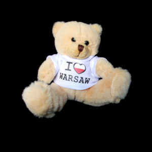Pluszowy miś Warsaw -0