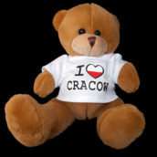 Pluszowy miś Cracow duży-5459