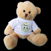 Duży pluszowy miś Folk bociany -5474