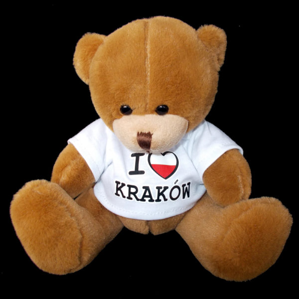 Pluszowy miś Kraków duży-0