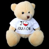 Pluszowy miś Kraków duży-5463