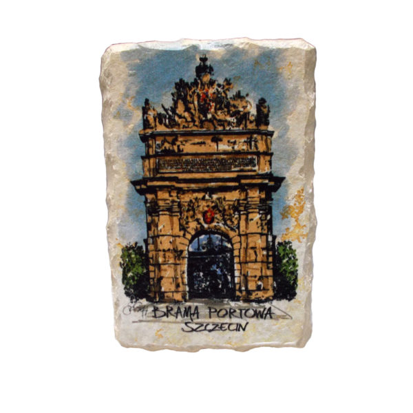 Magnes na skale Szczecin Brama Królewska-0