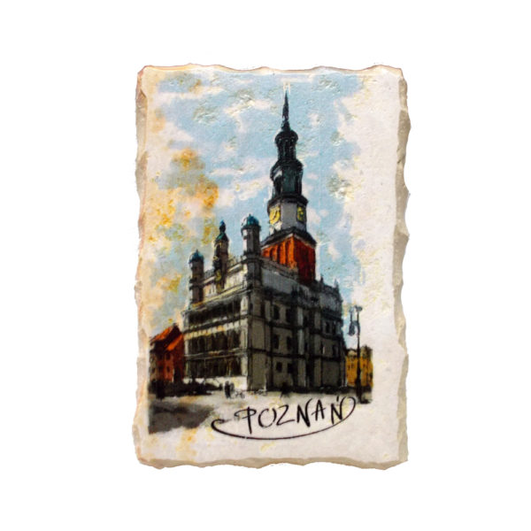 Magnes na skale Poznań Ratusz-0