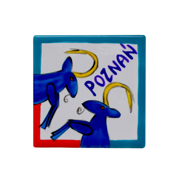 Magnes ceramiczny Poznań Koziołki-0