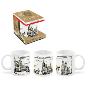 Kubek ceramiczny Kraków w opakowaniu -0