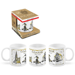 Kubek ceramiczny Gdańsk w opakowaniu -0